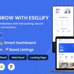eSellify Buy & Sell Marketplace Flutter App with Admin Panel | Classified Ads App like OLX, Quikr