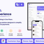 ParkEz | Flutter Smart Parking Booking and Management App With Admin Panel